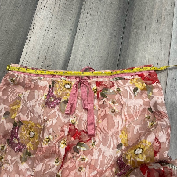 Outfit JPR Womens Multicolor Floral Silk/ Rayon Zipper Side Skirt Size 12 - Picture 7 of 7